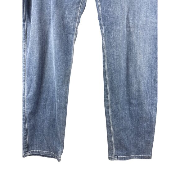 James Jeans Women's Leggy Ankle Curvy Flutter Denim Blue Plus Size 20 NEW USA - Picture 3 of 10